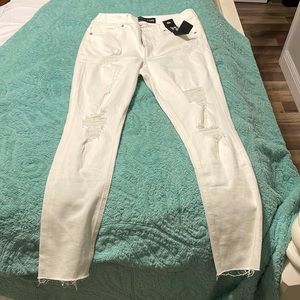 NEW with tags White express high rise ankle leggings